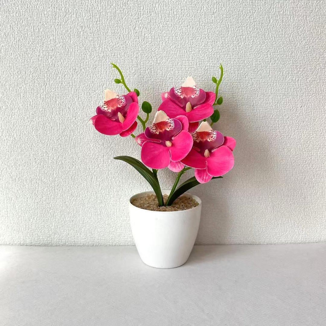 Elegant Synthetic Orchid Arrangement
