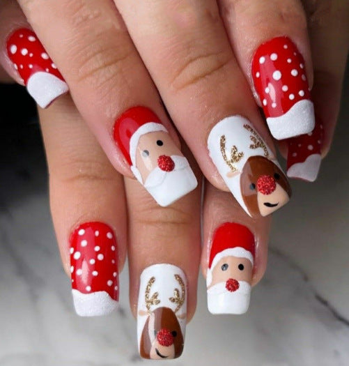 Festive Holiday Nail Art Kit Kalsten