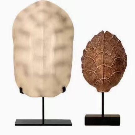 Decorative Turtle Shell Art Sculpture