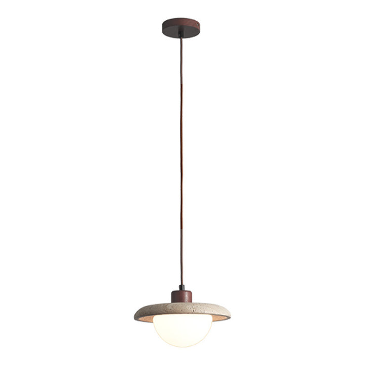 Stone Mixture Pendant Light