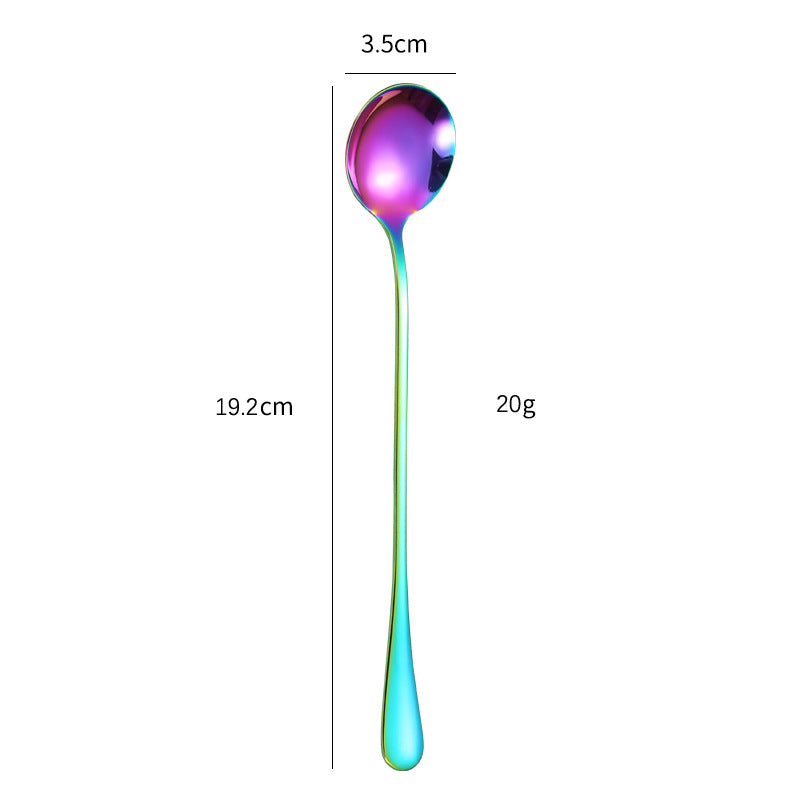 Elegant teaspoon with polished gold surface Kalsten