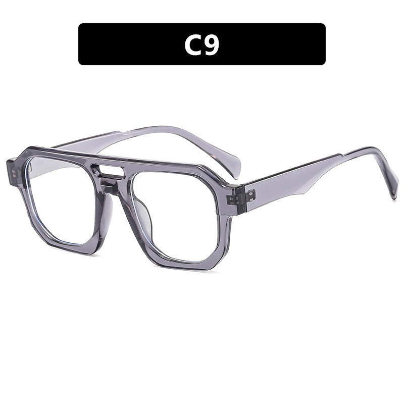 Women's modern sunglasses with square frame and UV protection Kalsten
