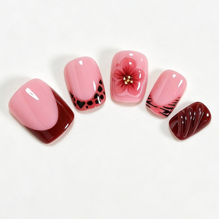 Creative Floral Nail Art Design Kalsten