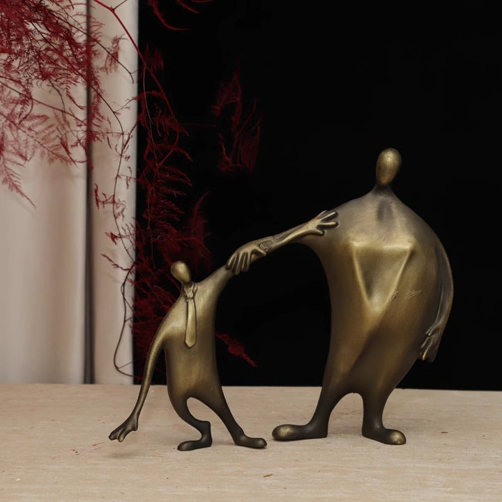 Elegant Abstract Figurative Sculpture