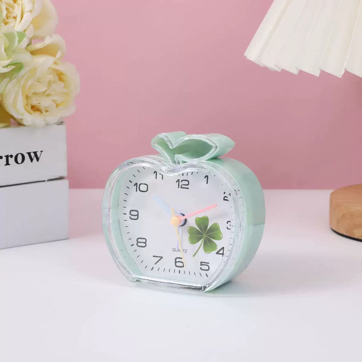Funny desk clock in apple design Kalsten