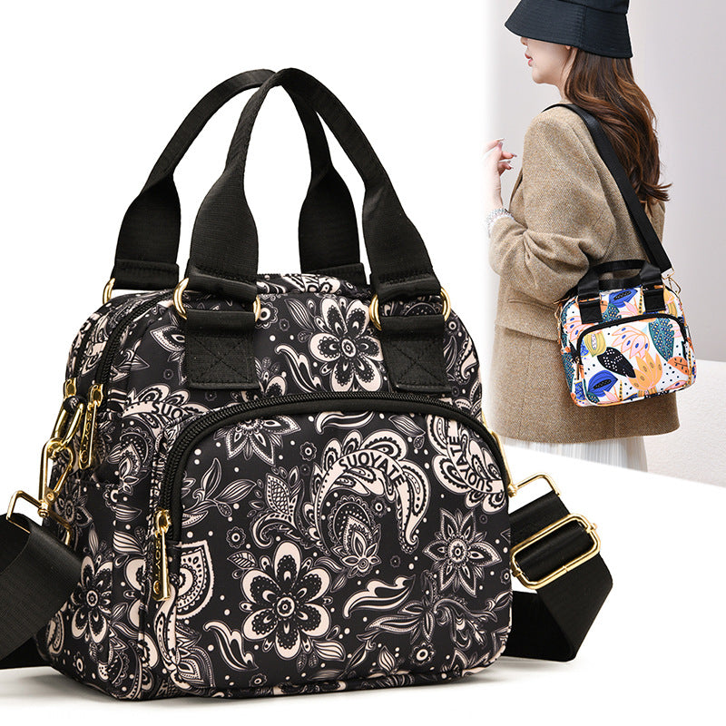 Stylish Floral Print Handbag Kalsten