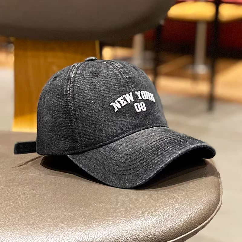 Women's Vintage Denim Baseball Cap Kalsten