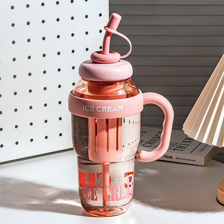 Ladies drinking container with practical straw Kalsten