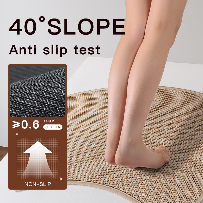 Curved Shower Mat