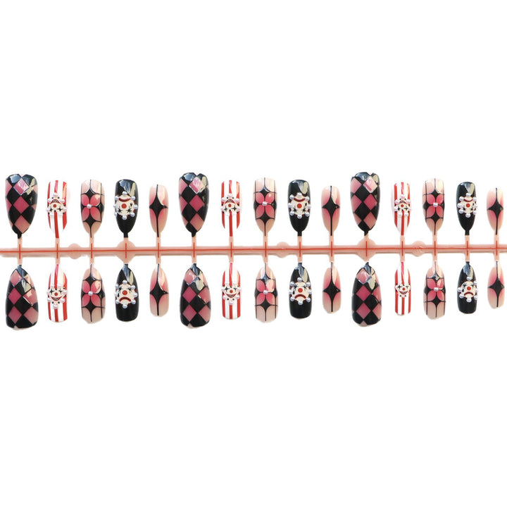 Whimsical Artistic Press-On Nail Set Kalsten