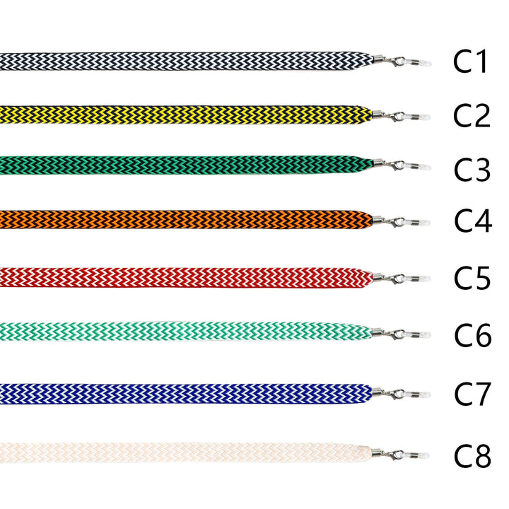 Adjustable Patterned Eyewear Strap Kalsten