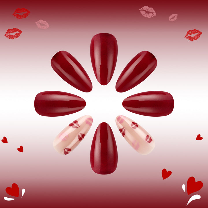 Kiss-Embellished Press-On Nail Set Kalsten