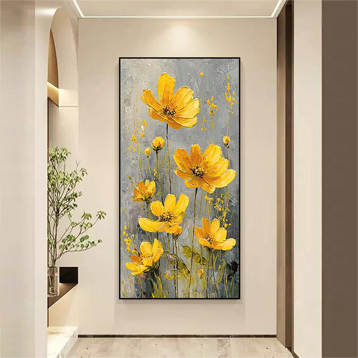 Floral Wall Art Canvas Print
