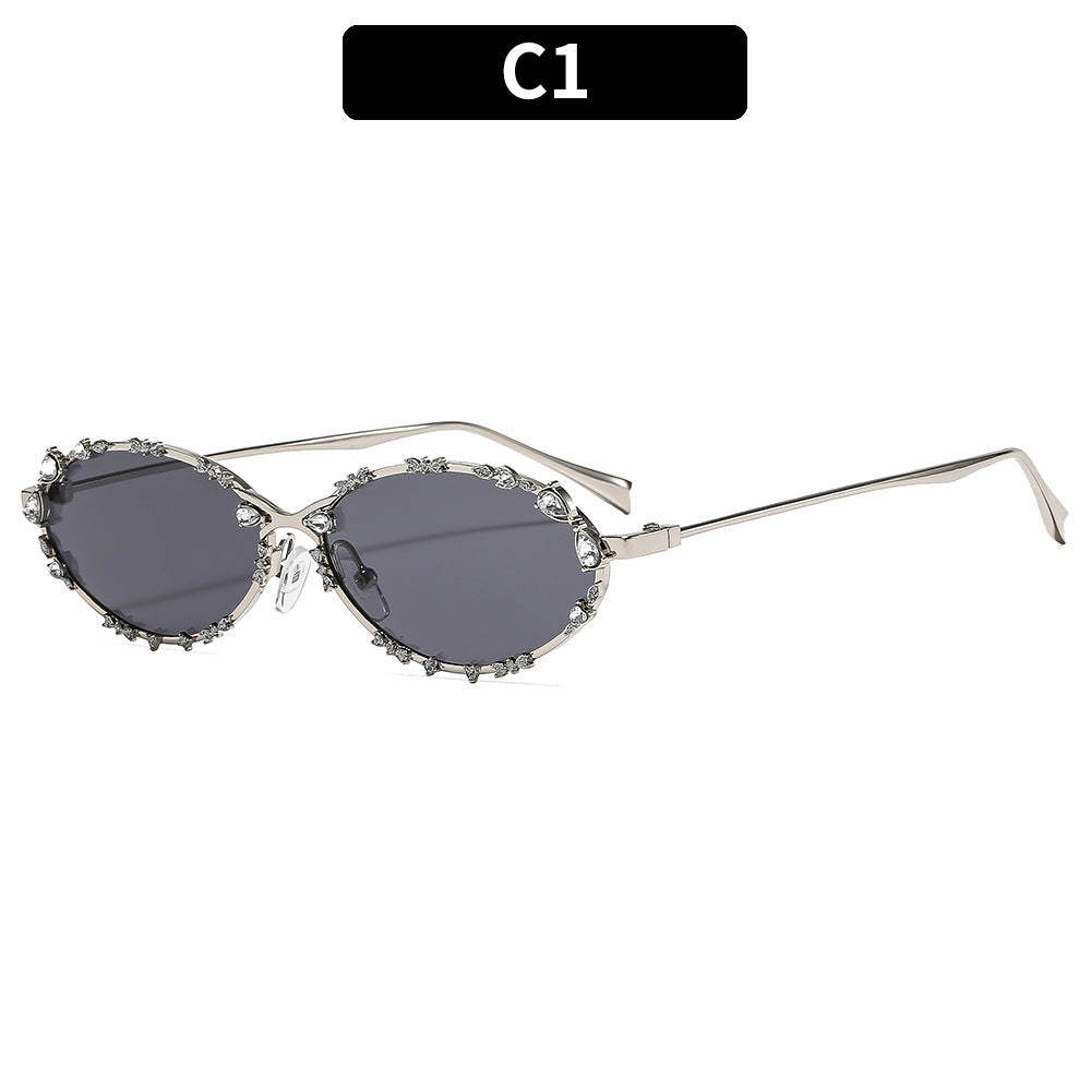 Decorative Cat-Eye Eyewear