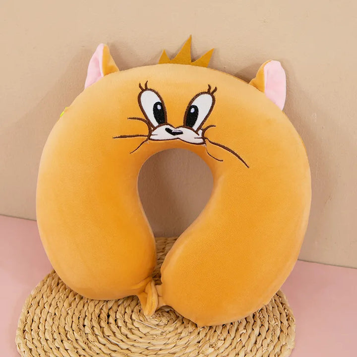 Unisex Neck Support Pillow with Cute Animal Design Kalsten