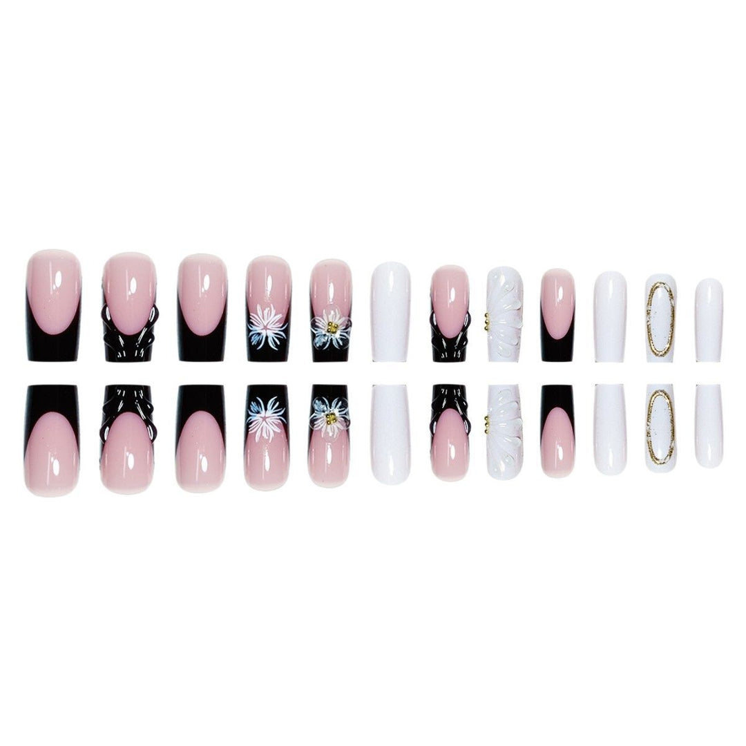 Decorative Flower Nail Art Extensions Kalsten