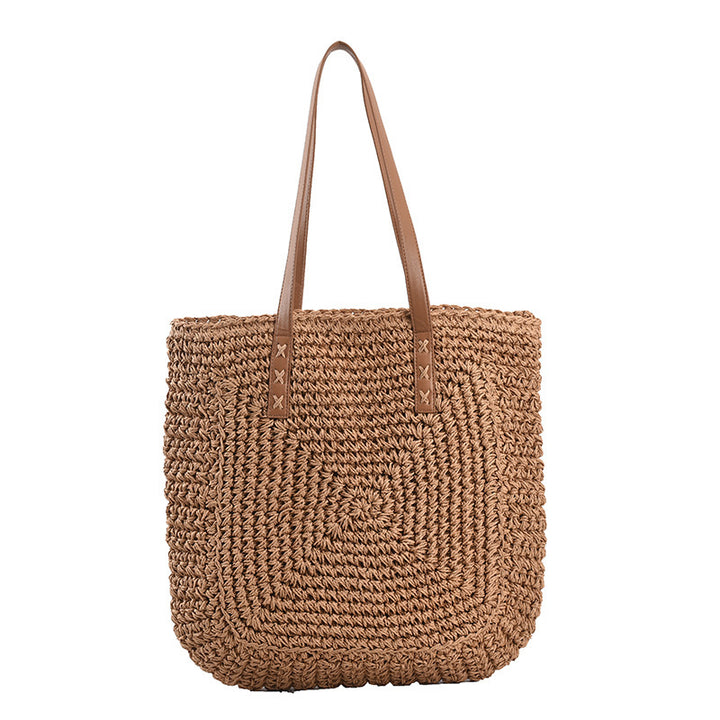 Handmade Tote Bag Made of Woven Natural Material Kalsten