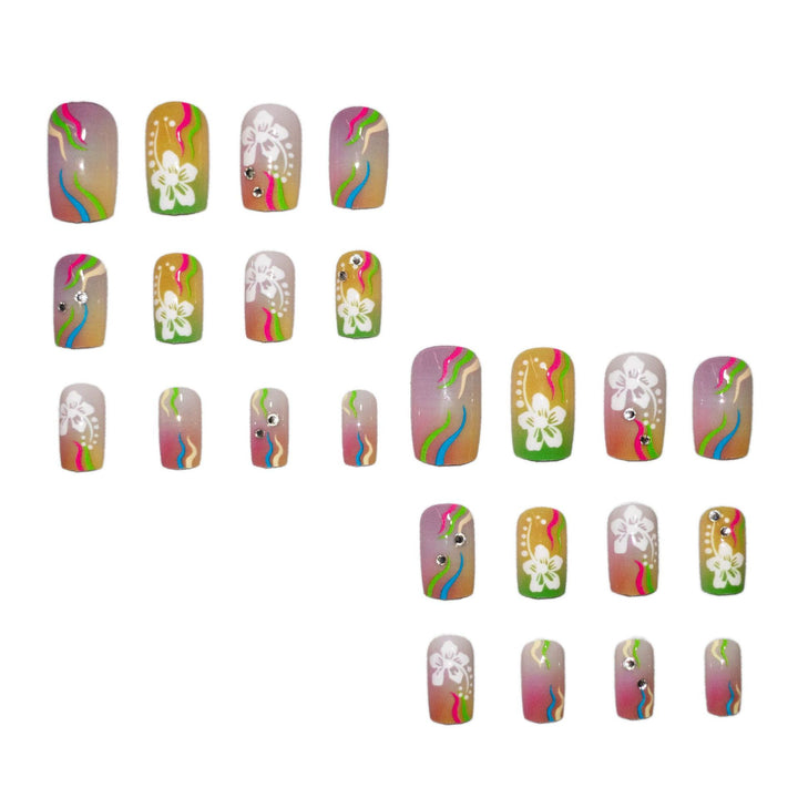 Decorative Acrylic Nail Art Set