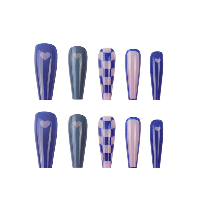 Glamorous Long Acrylic Nail Extensions Kalsten