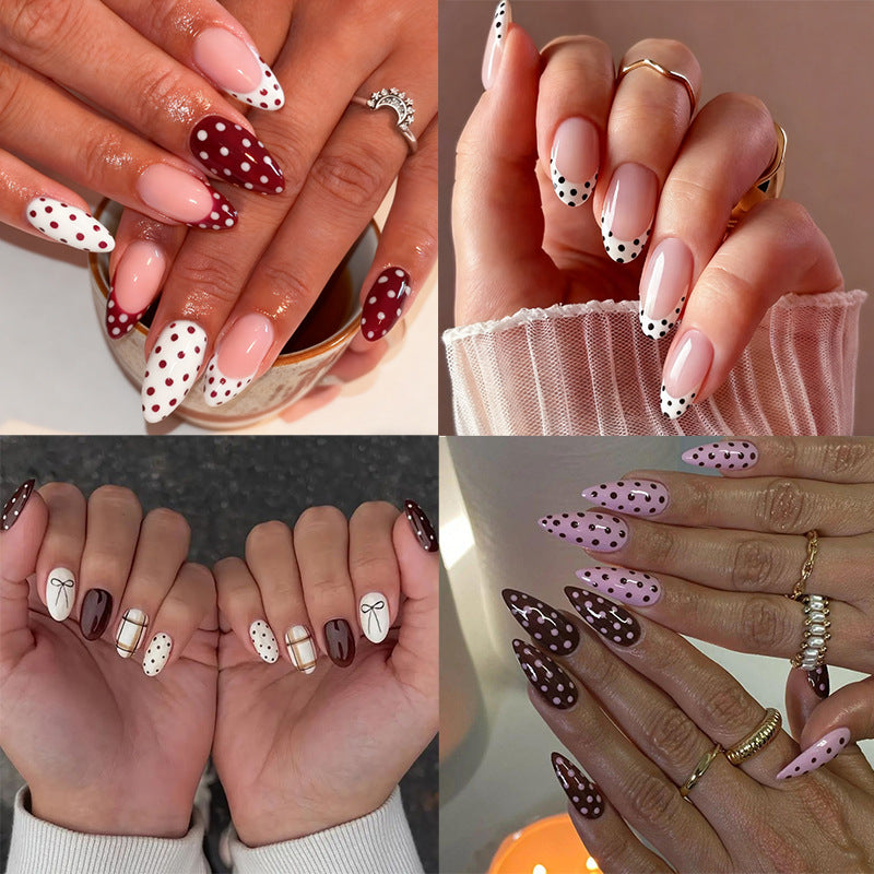 Chic Decorative Press-On Nail Enhancements Kalsten