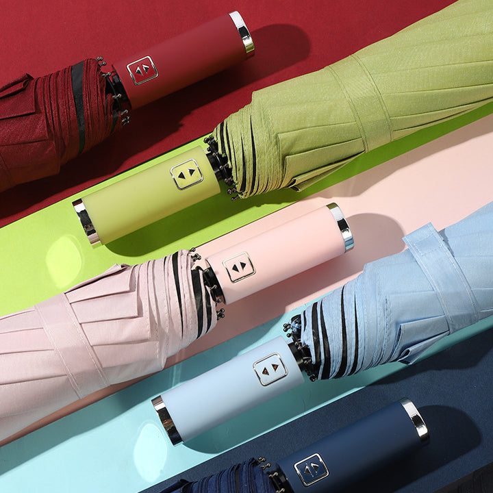 Women‘s Folding Umbrella with Innovative Wind Protection System Kalsten