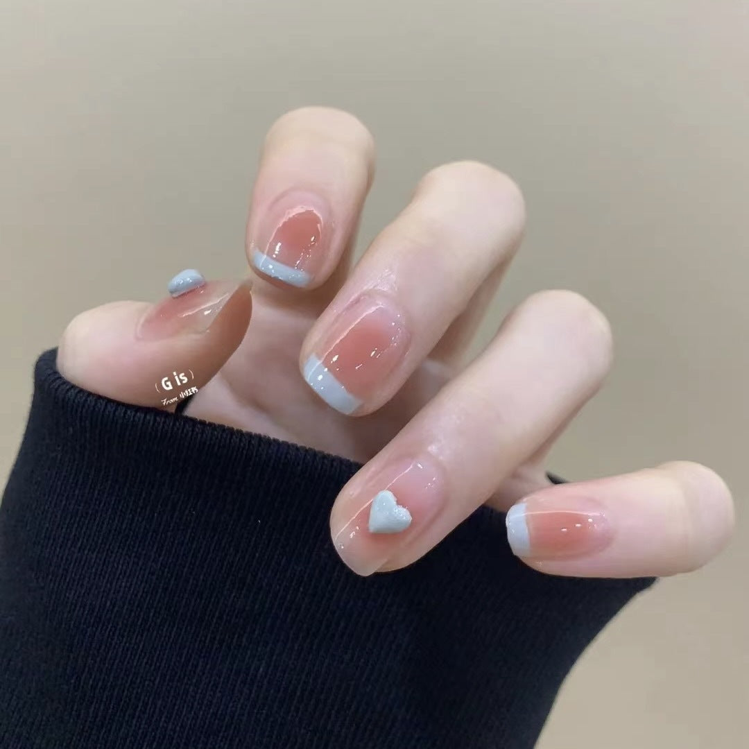 Elegant Nail Art with Gloss Finish Kalsten