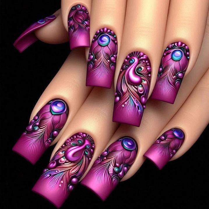 Elegant Artificial Nail Decoration Kalsten