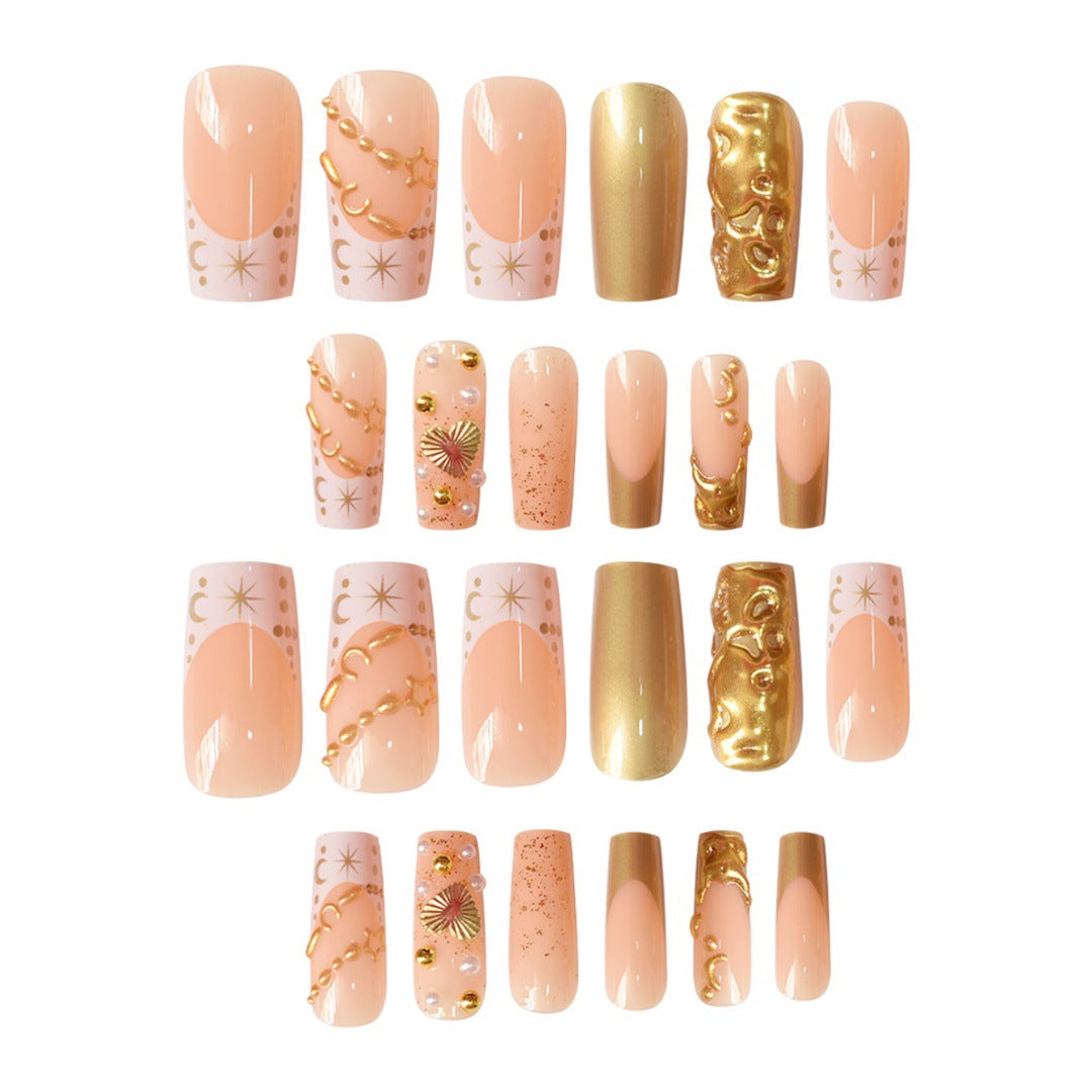 Premium Decorative Press-On Nail Art Kalsten