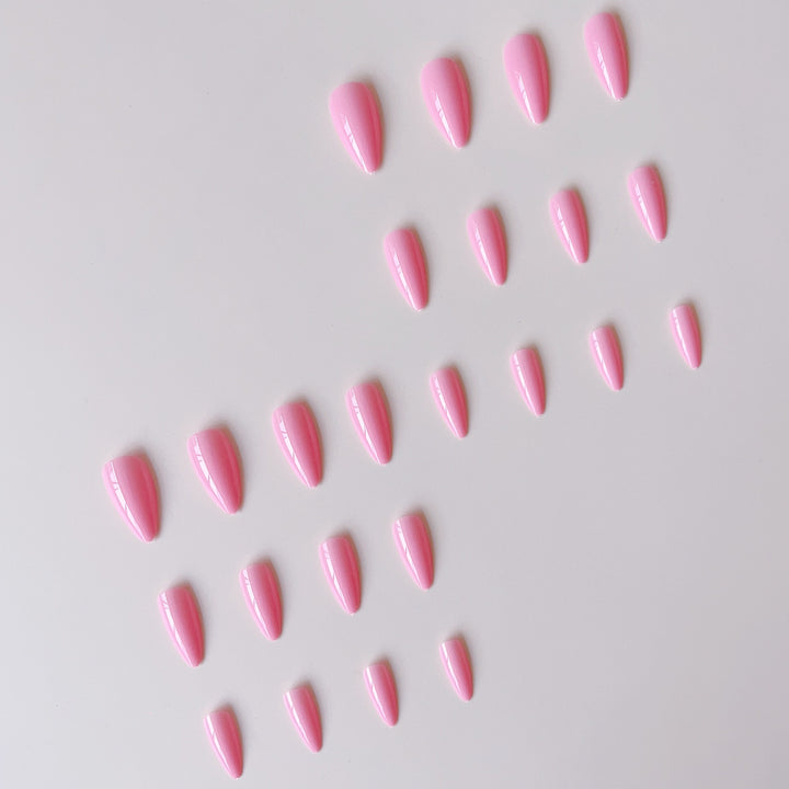 Elegant artificial nail tips with high-gloss finish Kalsten