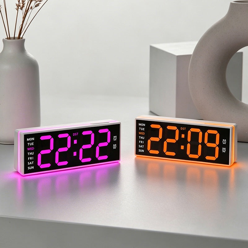 Digital alarm clock with large LED display and dual alarm function Kalsten