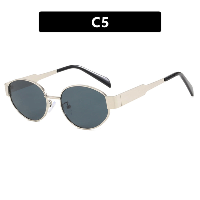 Ladies fashionable sunglasses with innovative geometry design Kalsten