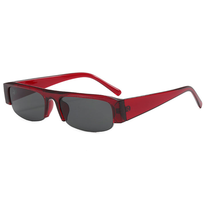 Contemporary Retro-Inspired Flat Lens Sunglasses Kalsten