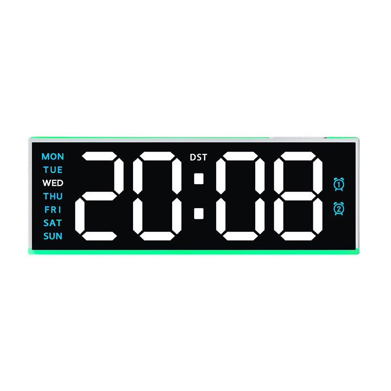 Digital alarm clock with large LED display and dual alarm function Kalsten