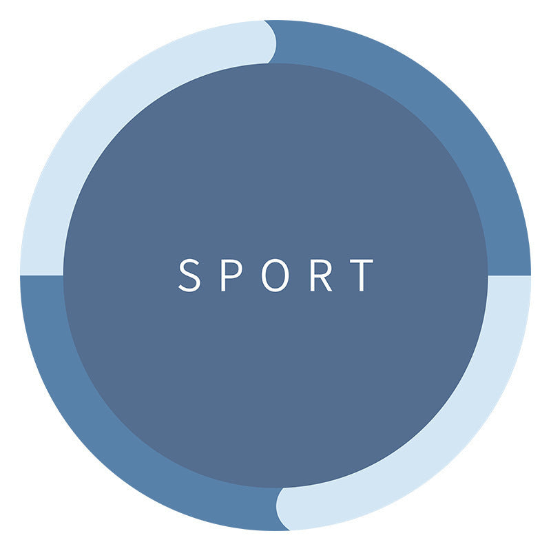 Abstract Sports-Themed Area Mat Kalsten