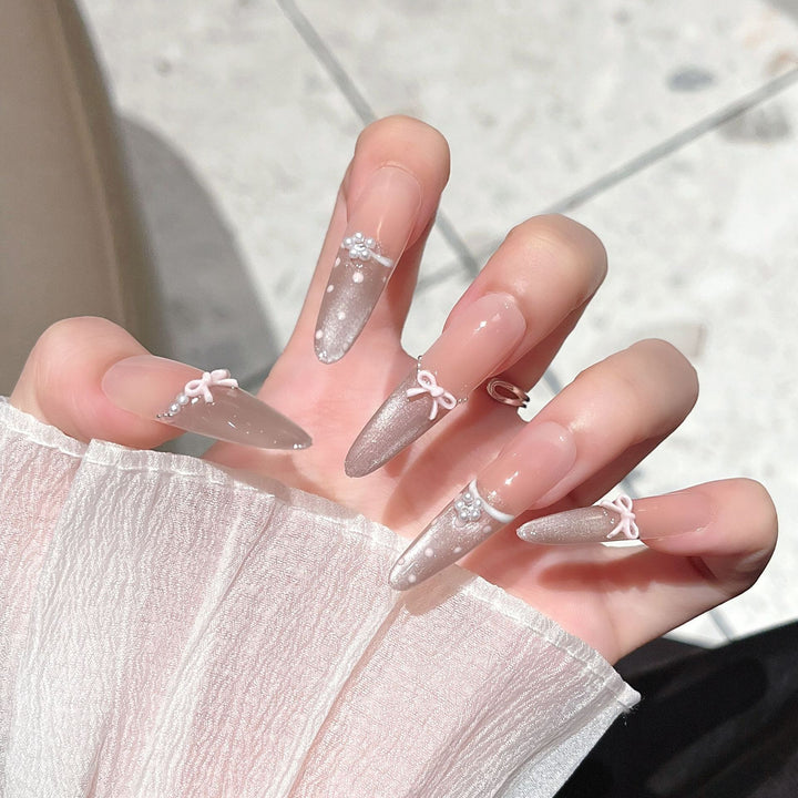 Elegant Extended Stiletto Press-On Nail Set Kalsten