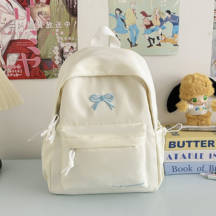 Chic Bow-Accent Backpack Kalsten