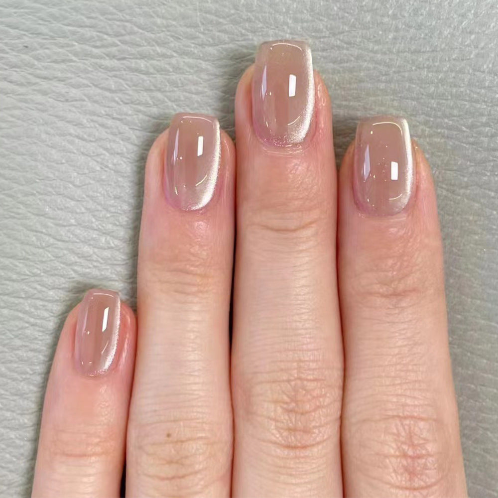 Artificial nail extensions with glossy finish Kalsten