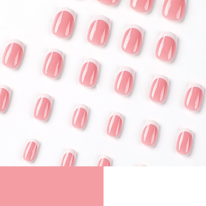 Elegant Nail Art with French Tip Design Kalsten