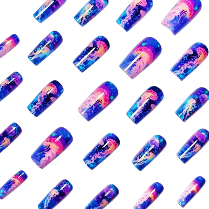Creative 3D Art Nails with Ocean Motif Kalsten