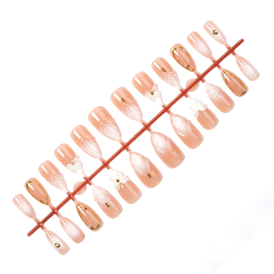 Decorative Premium Press-On Nail Art Set kalsten 1788495927