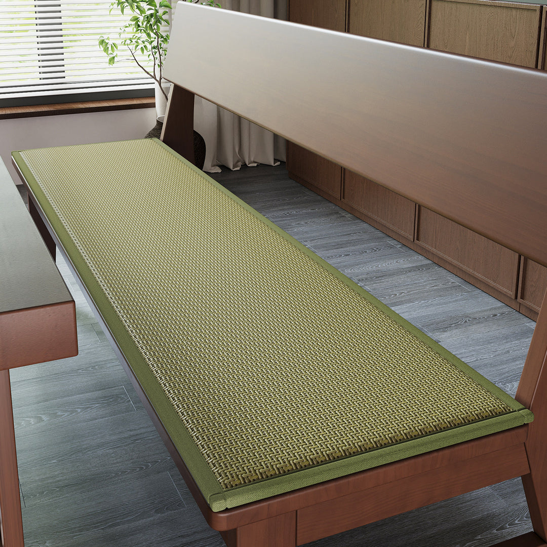 Plush Woven Bench Cushion Mat Kalsten