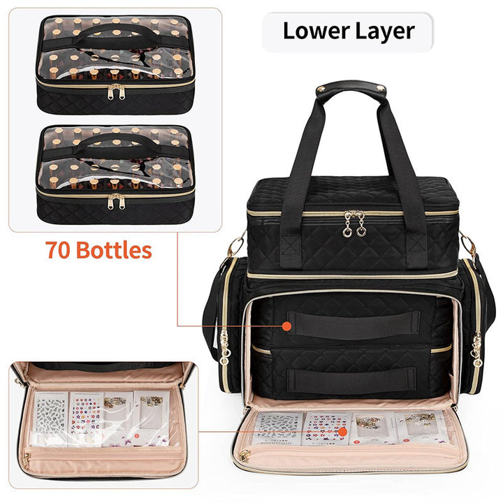 Elegant Quilted Storage Bag Kalsten