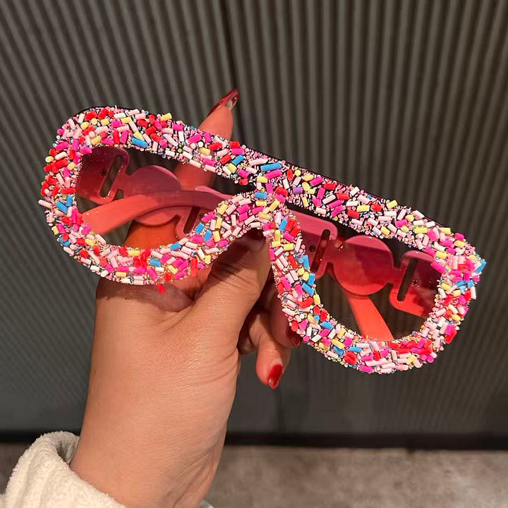 Women's trendy sunglasses with creative icing design Kalsten