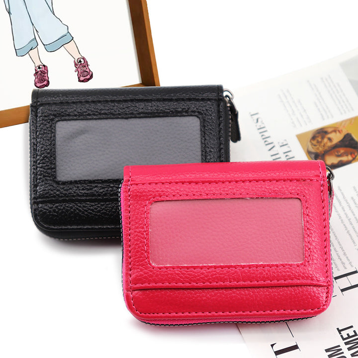Sleek Leather Card Holder