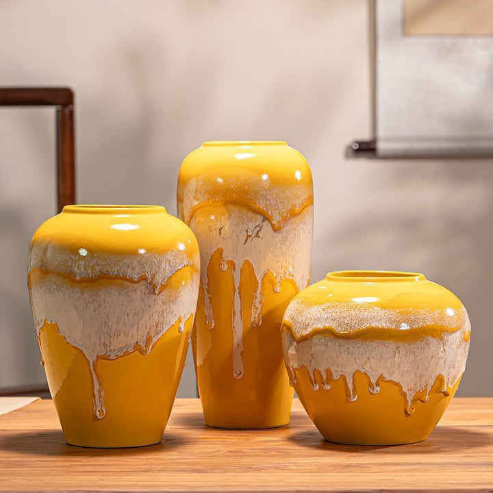 Artistic Decorative Ceramic Vase Set