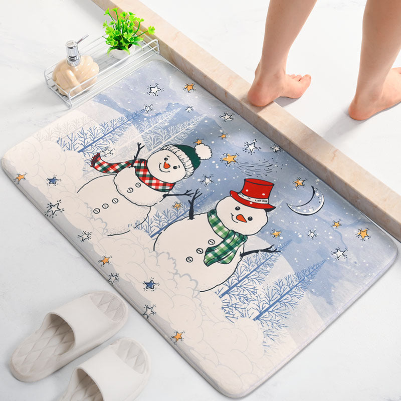 Fun Holiday Themed Bath Rug Kalsten