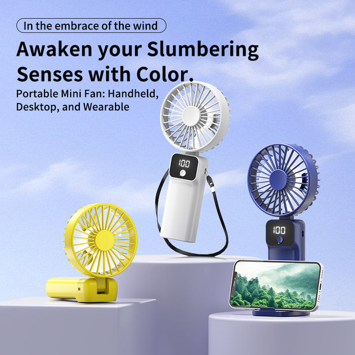 Portable USB Rechargeable Personal Fan Kalsten