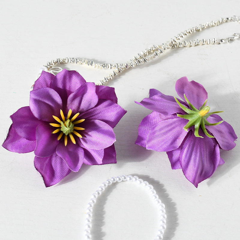 Elegant Floral Hair Decoration Set