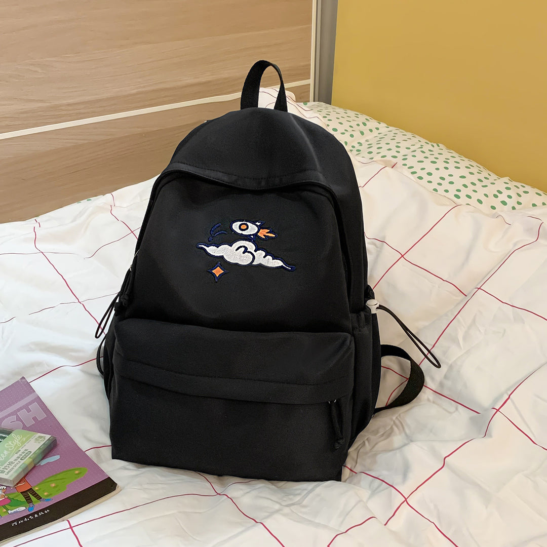 Everyday backpack with unique embroidery design Kalsten