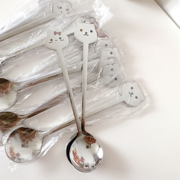 Playful teaspoons with animal motifs Kalsten